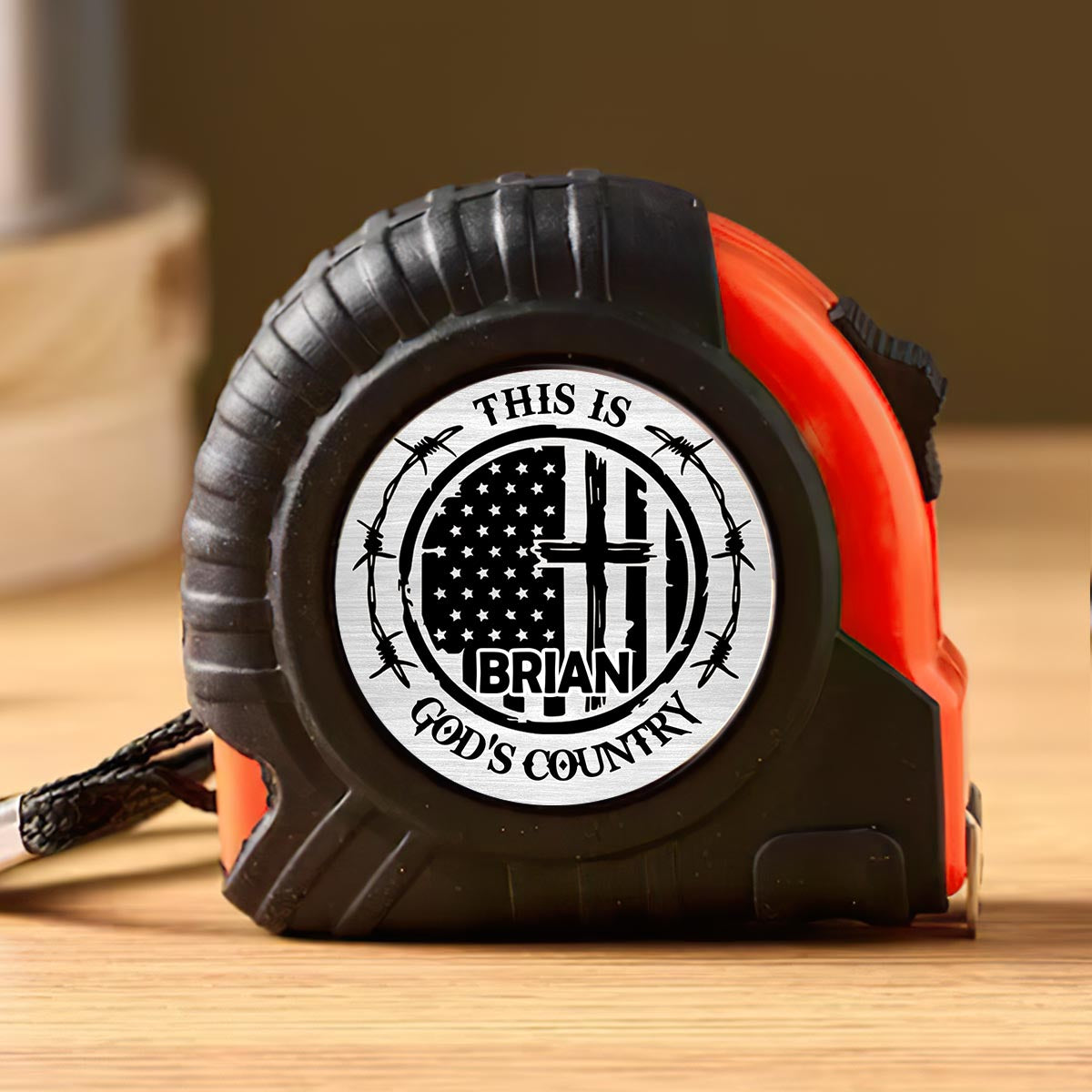 This Is God's Country | Personalized Tape Measure