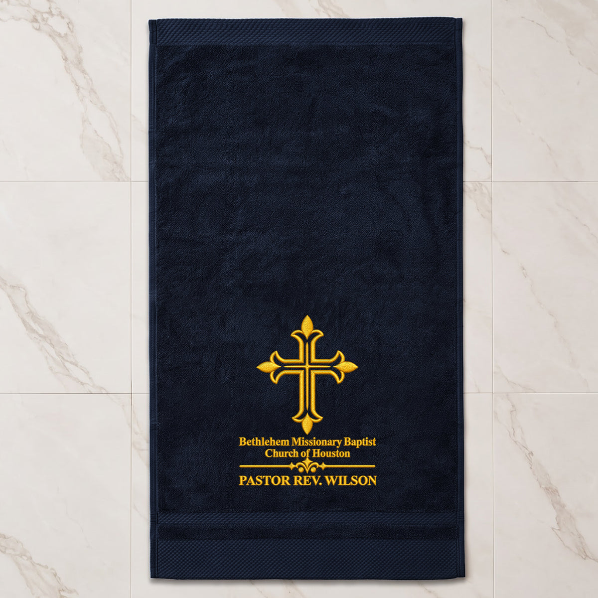 A Servant Called By God | Personalized Combo Embroidered Finger Towel