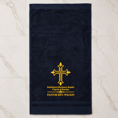 A Servant Called By God | Personalized Combo Embroidered Finger Towel