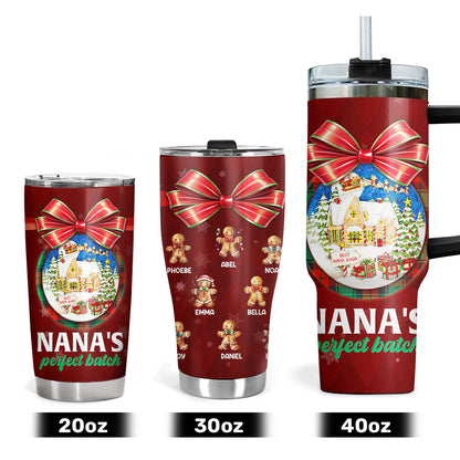 Nana's Perfect Batch | Personalized Stainless Steel Tumbler