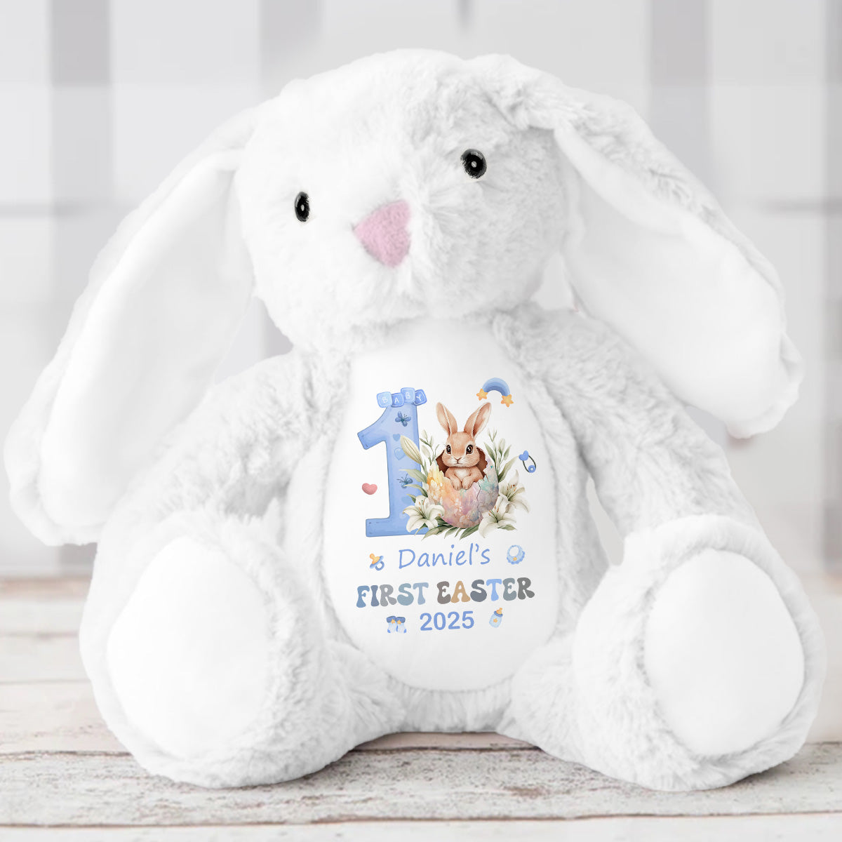 Baby's First Easter | Personalized Stuffed Bunny