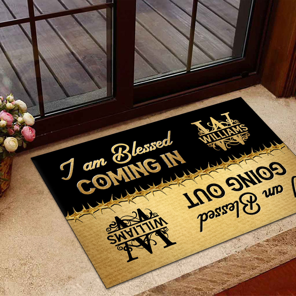 Eternal Blessing | Personalized Doormat
