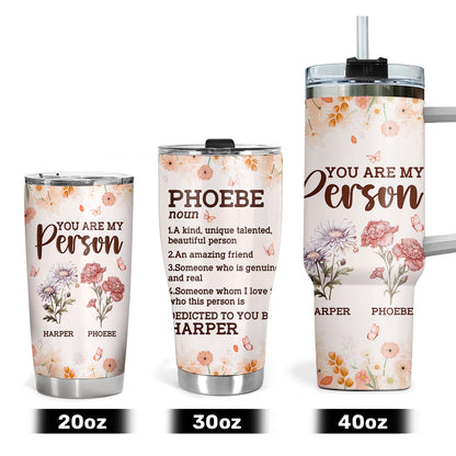 My Bestie Definition | Personalized Stainless Steel Tumbler