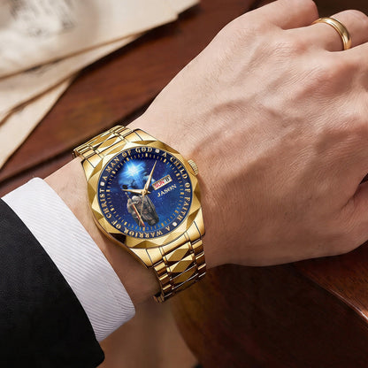 A Man Of God | Personalized Men's Wrist Watch