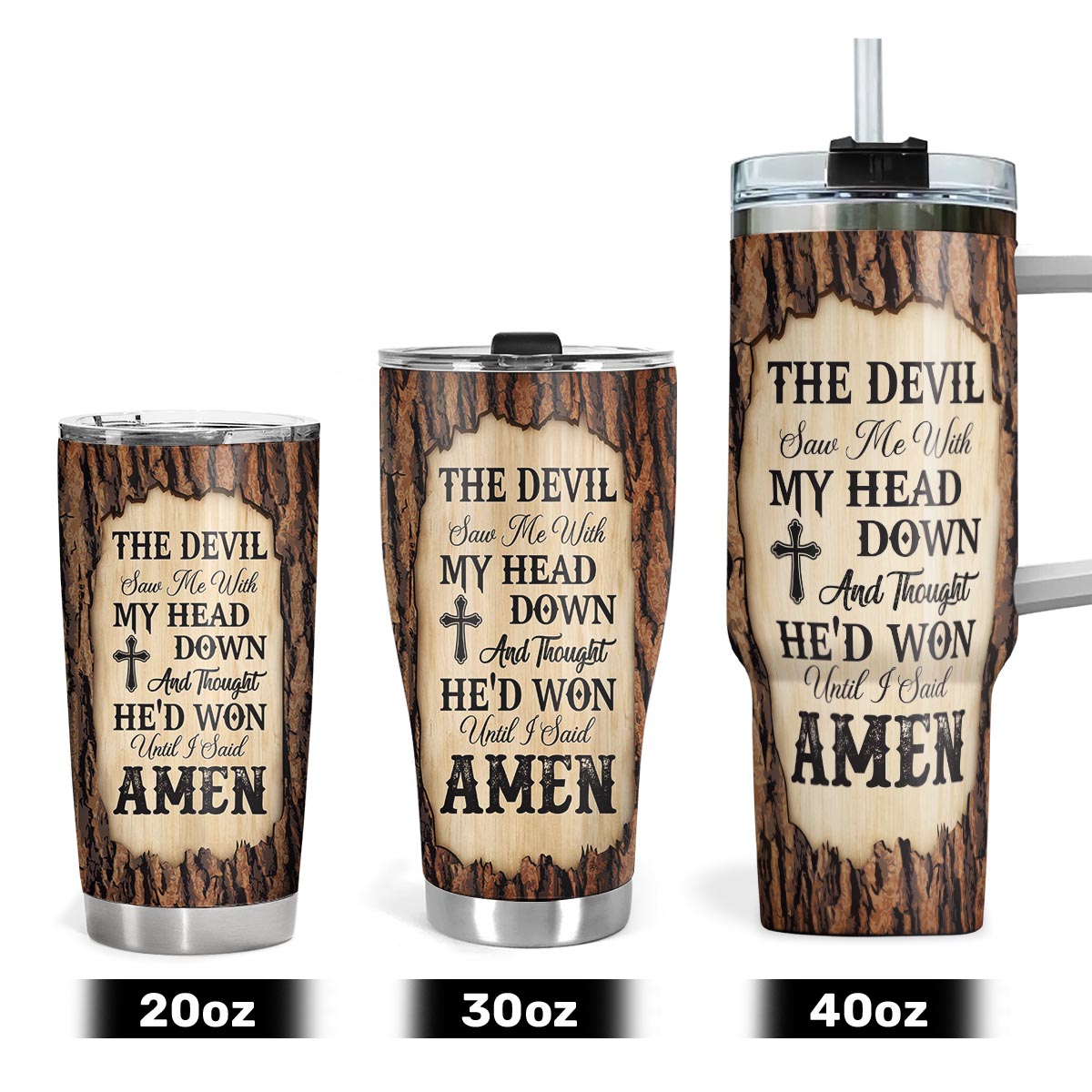 Man/ Woman Of God | Personalized Stainless Steel Tumbler