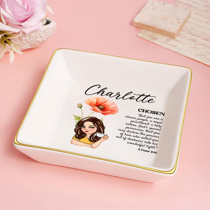 Meaning Of Your Name | Personalized Jewelry Dish JSJDPTN1833M