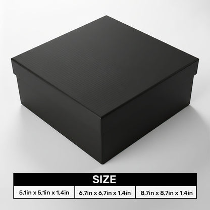 Personalized Custom Shaped Squared Acrylic Plaque Box