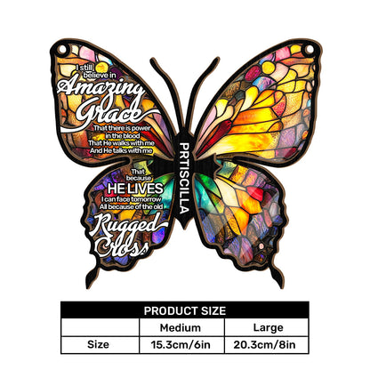 Amazing Grace | Personalized Window Hanging Suncatcher JSWHSCPH1488L