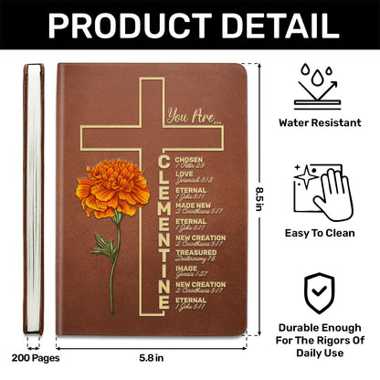 You Are | Personalized Leather Cover Notebook