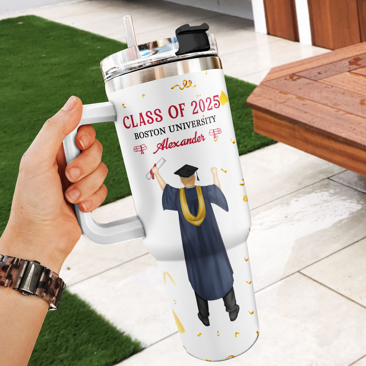 I Closed My Eyes For A Moment  | Personalized Stainless Steel Tumbler