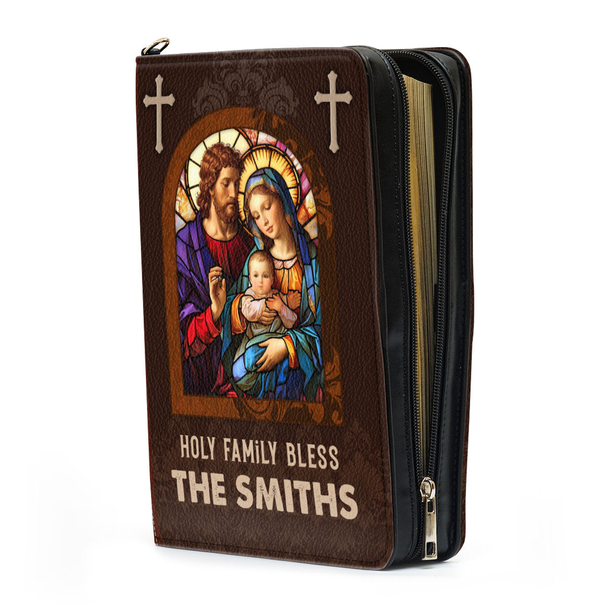 Holy Family | Personalized Bible Cover JSBCPPA1169L