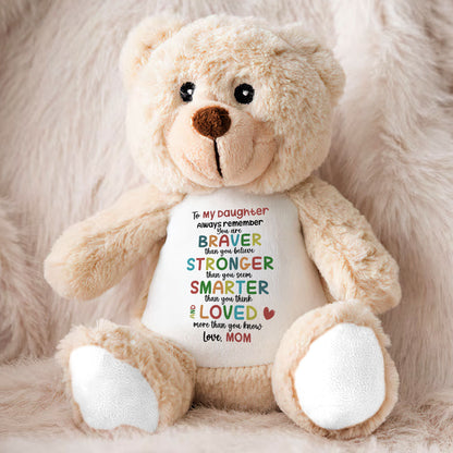 You Are Loved More Than You Know | Personalized Teddy Bear