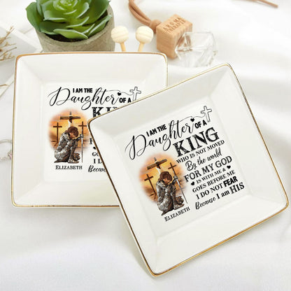 Daughter Of A King | Personalized Jewelry Dish