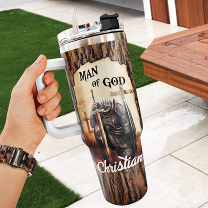 Man/ Woman Of God | Personalized Stainless Steel Tumbler