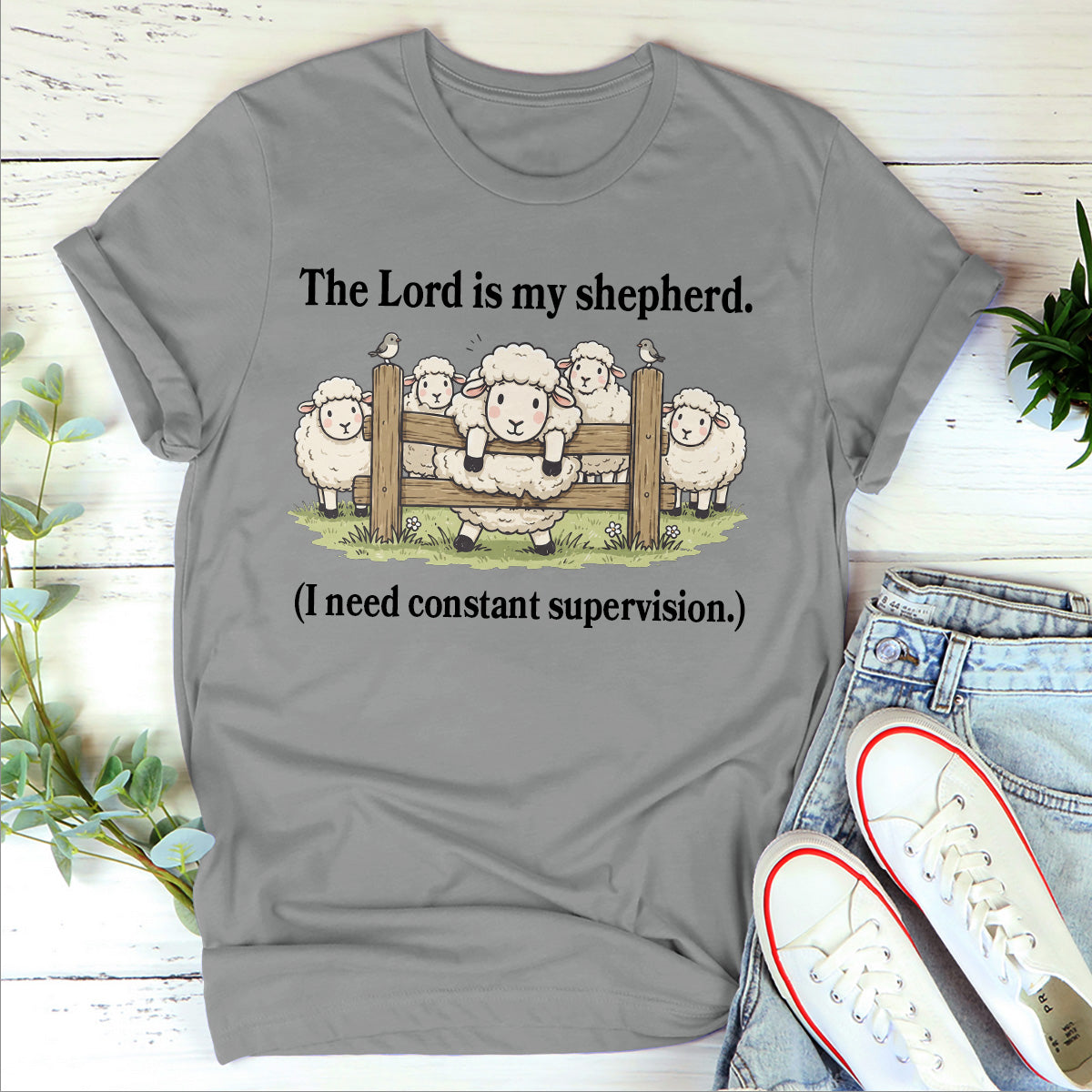 The Lord Is My Shepherd |  2D Unisex T-shirt