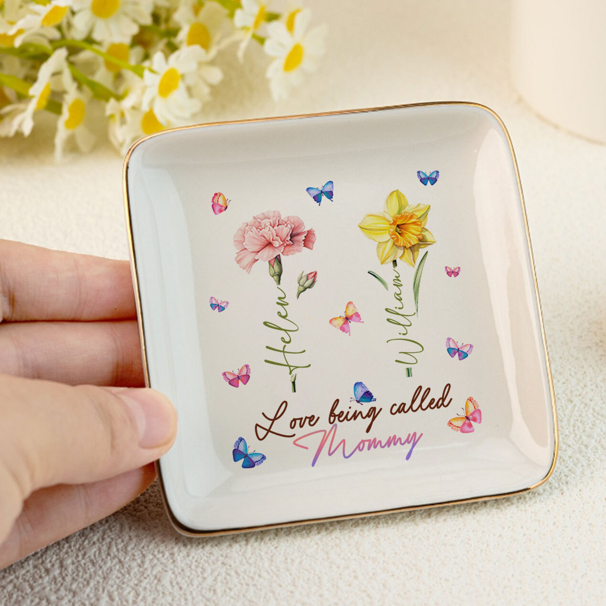 Love Being Called Grandma | Personalized Jewelry Dish JSJDPHA1843TA