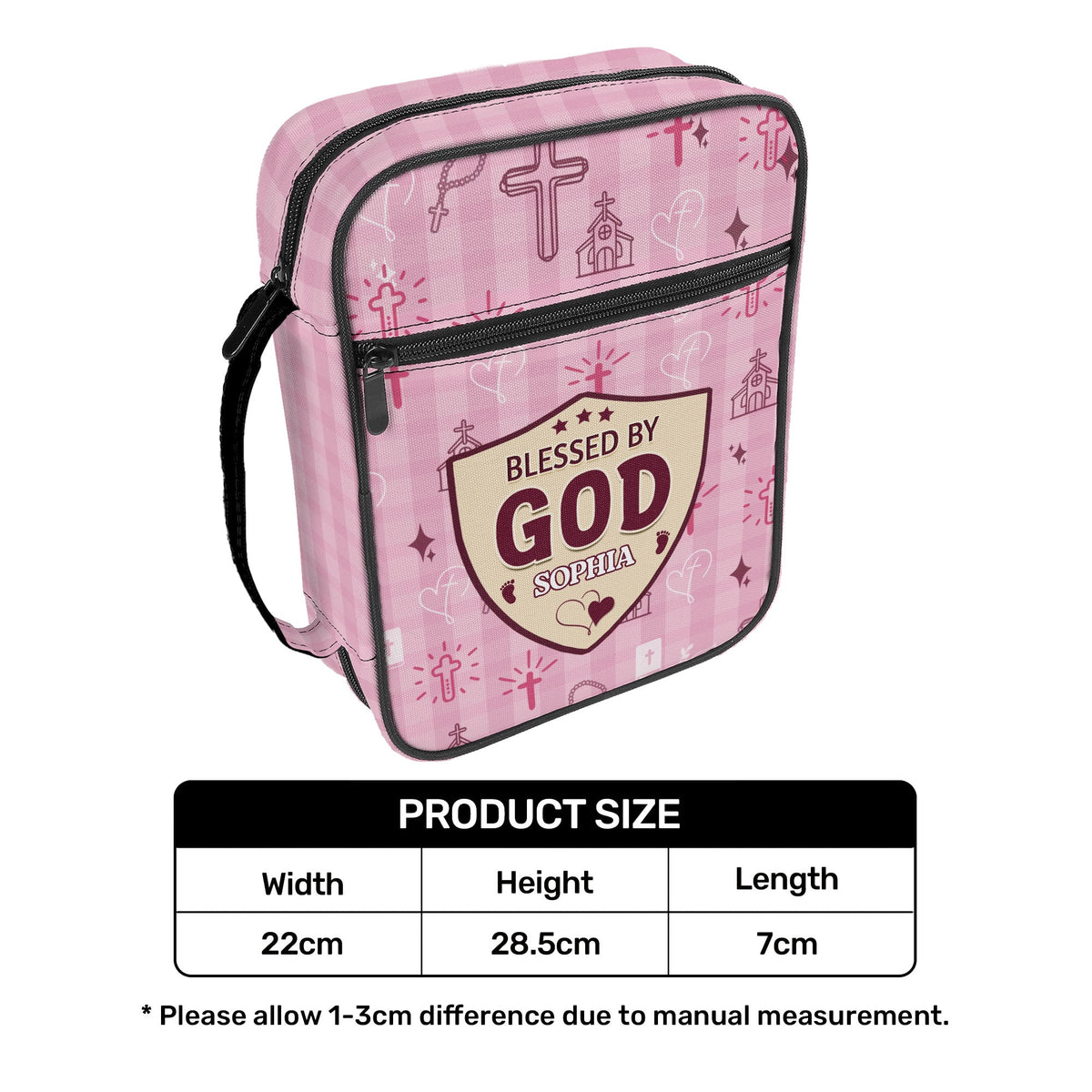 Blessed by God | Personalized Kid's Bible Bag