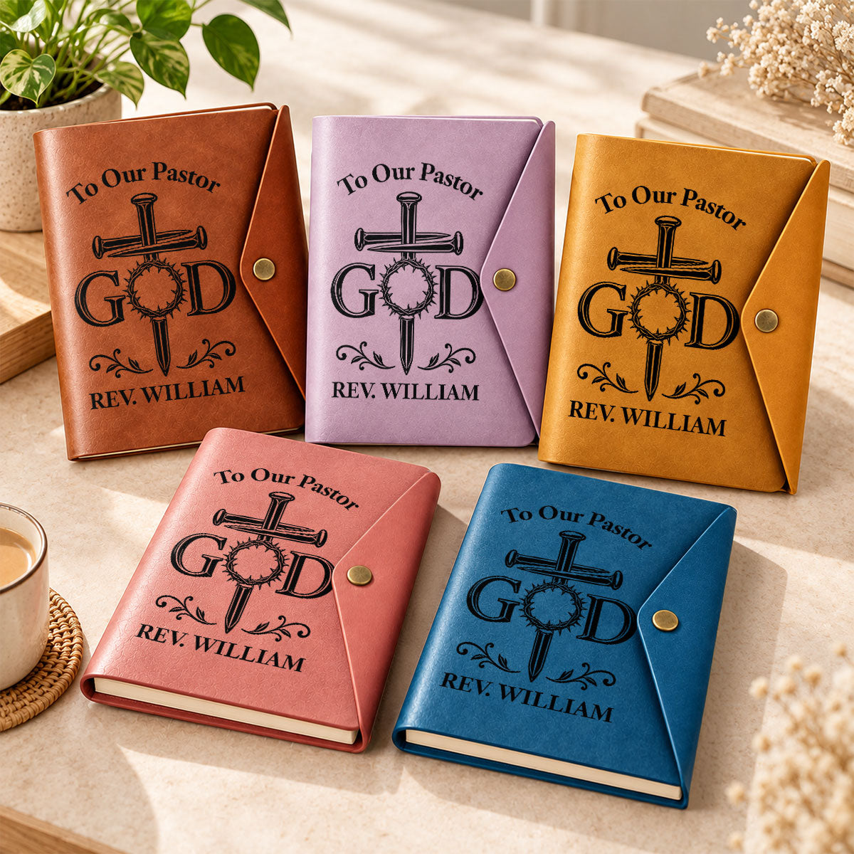 A Truly Great Pastor | Personalized Envelope Journal