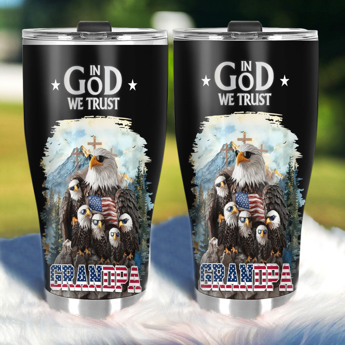 In God We Trust | Personalized Stainless Steel Tumbler