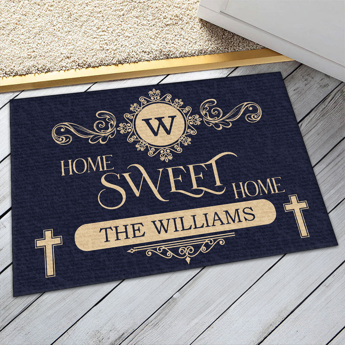 Home Sweet Home | Personalized Doormat JSDMHLPA1637TA