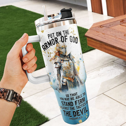 Armor Of God | Personalized Stainless Steel Tumbler SSTH845