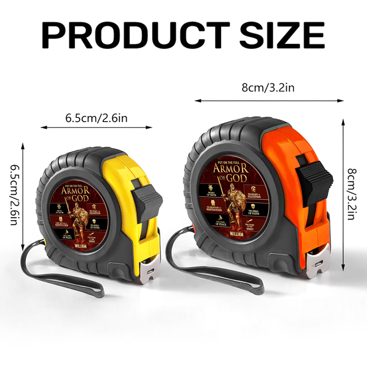 Man Of God | Personalized Tape Measure