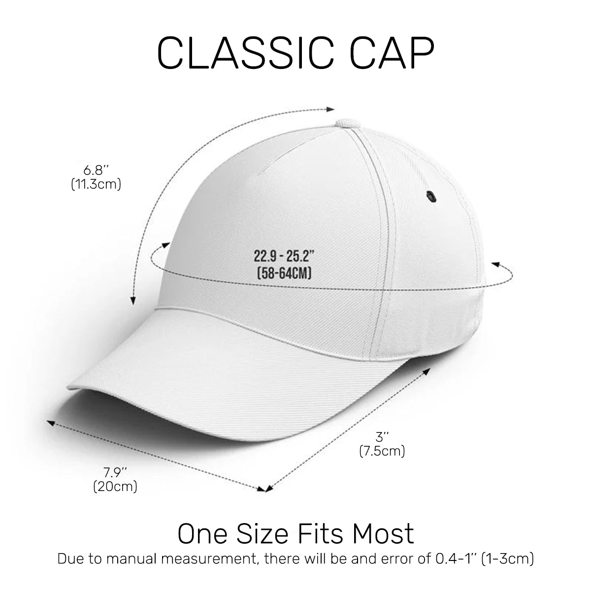Pastor The Man Of God | Personalized Classic Cap