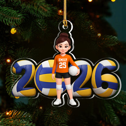 2026 Sport For Kid | Personalized 1-Layer Acrylic Ornament