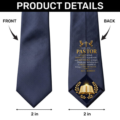 A Truly Great Pastor | Personalized Men Tie