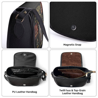 Armor Of God - Personalized Leather Saddle Bag LSBM777