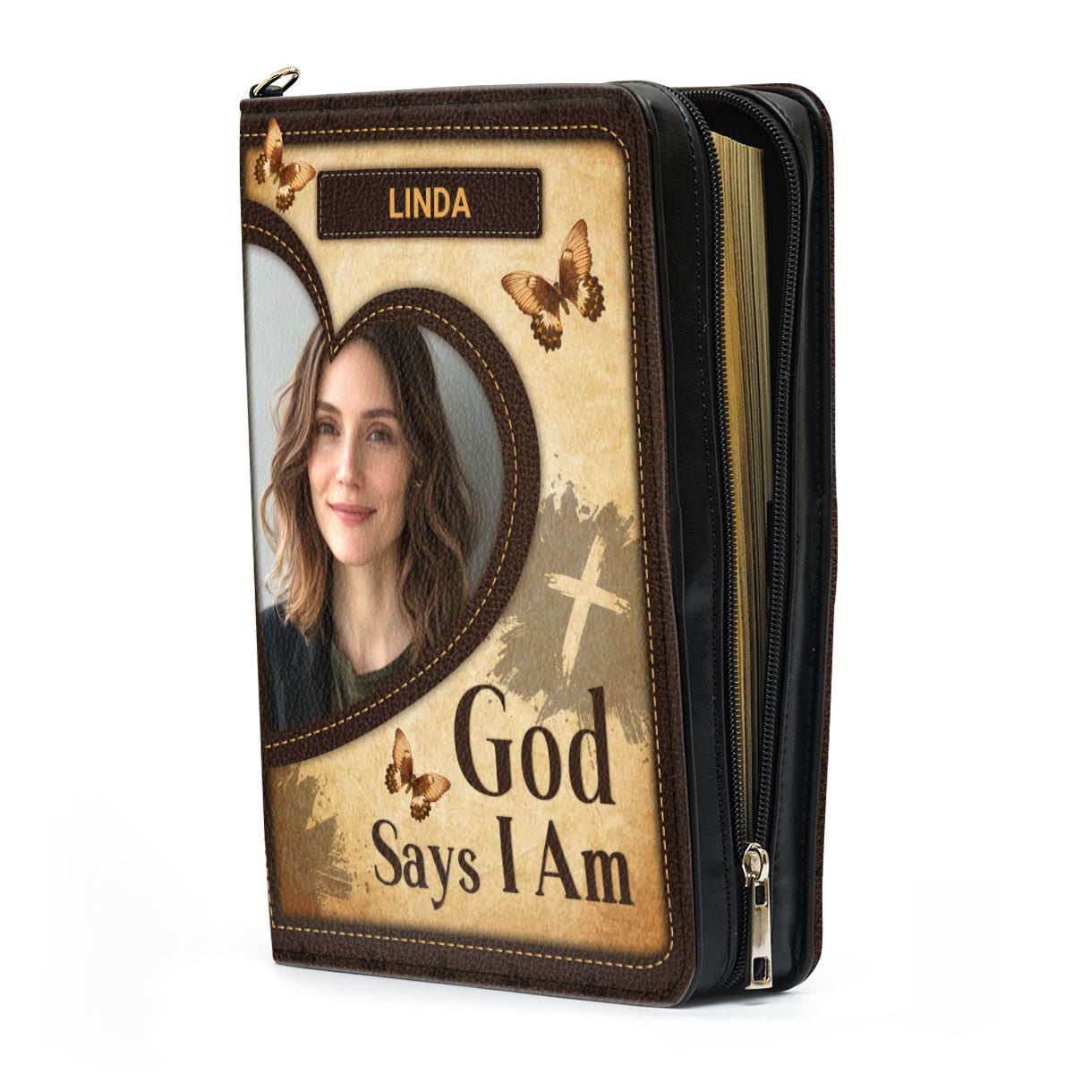 God Say I Am | Personalized Bible Cover JSBCPPA1388D