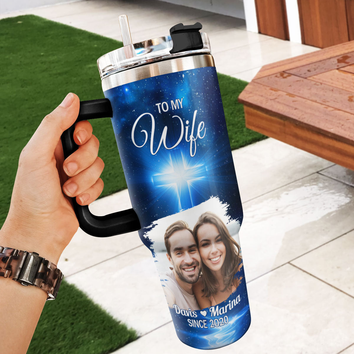 Once Upon A Time | Personalized Stainless Steel Tumbler JSSSTPH1368L