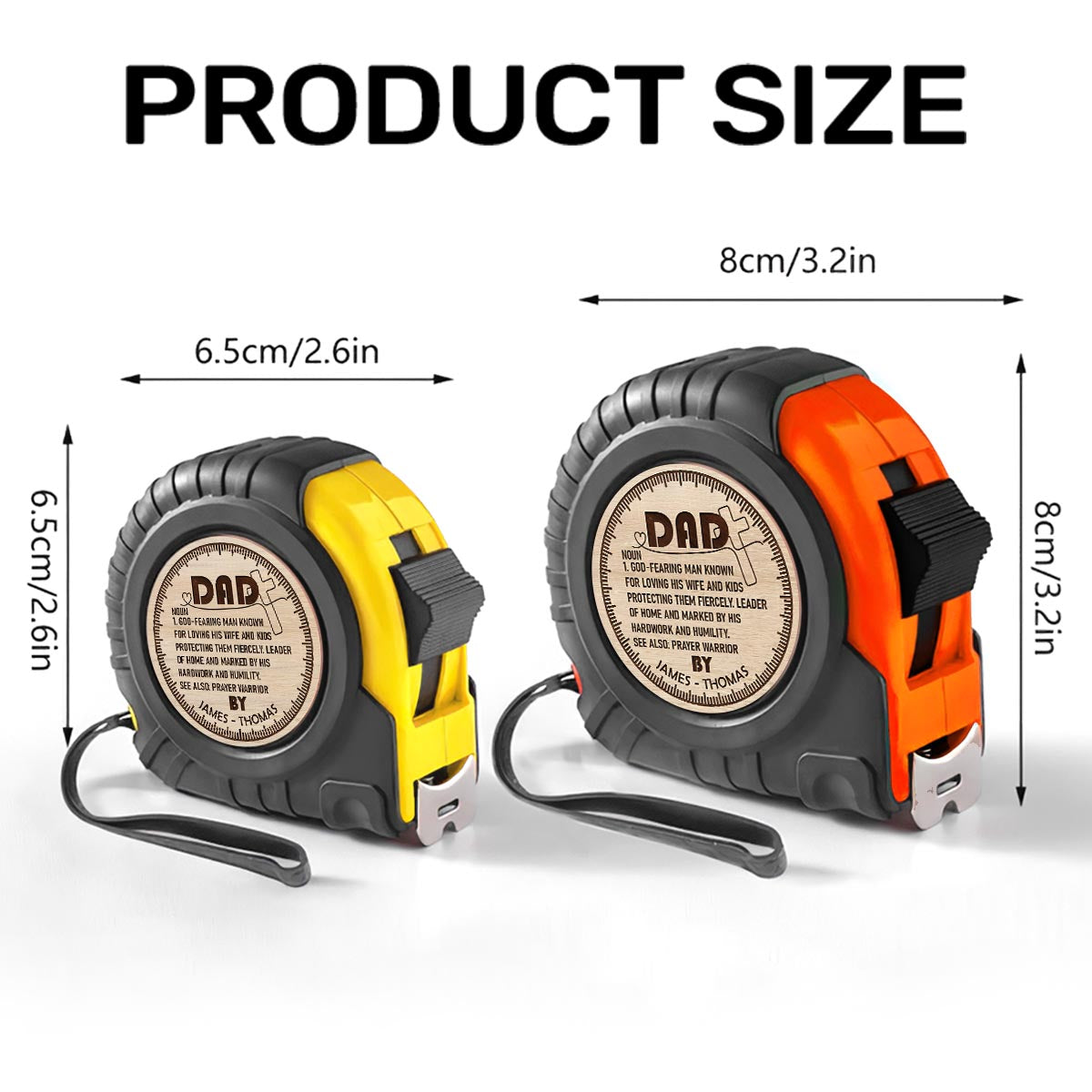 Dad Definition | Personalized Tape Measure