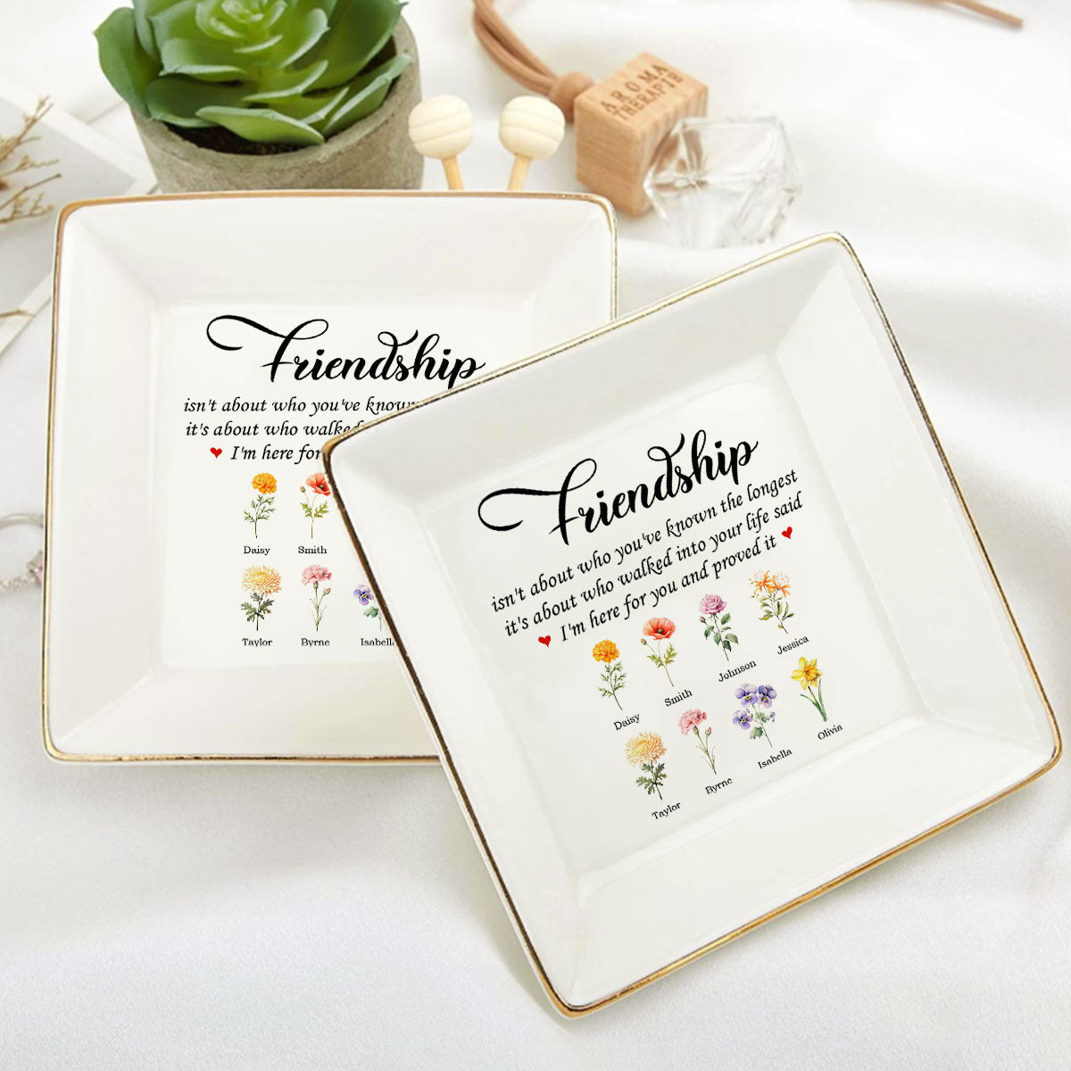 Friendship | Personalized Jewelry Dish JSJDPL2162M