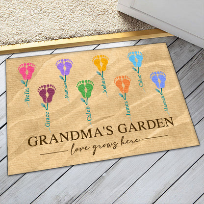 Grandma's Garden | Personalized Doormat JSDMHLHA1726D