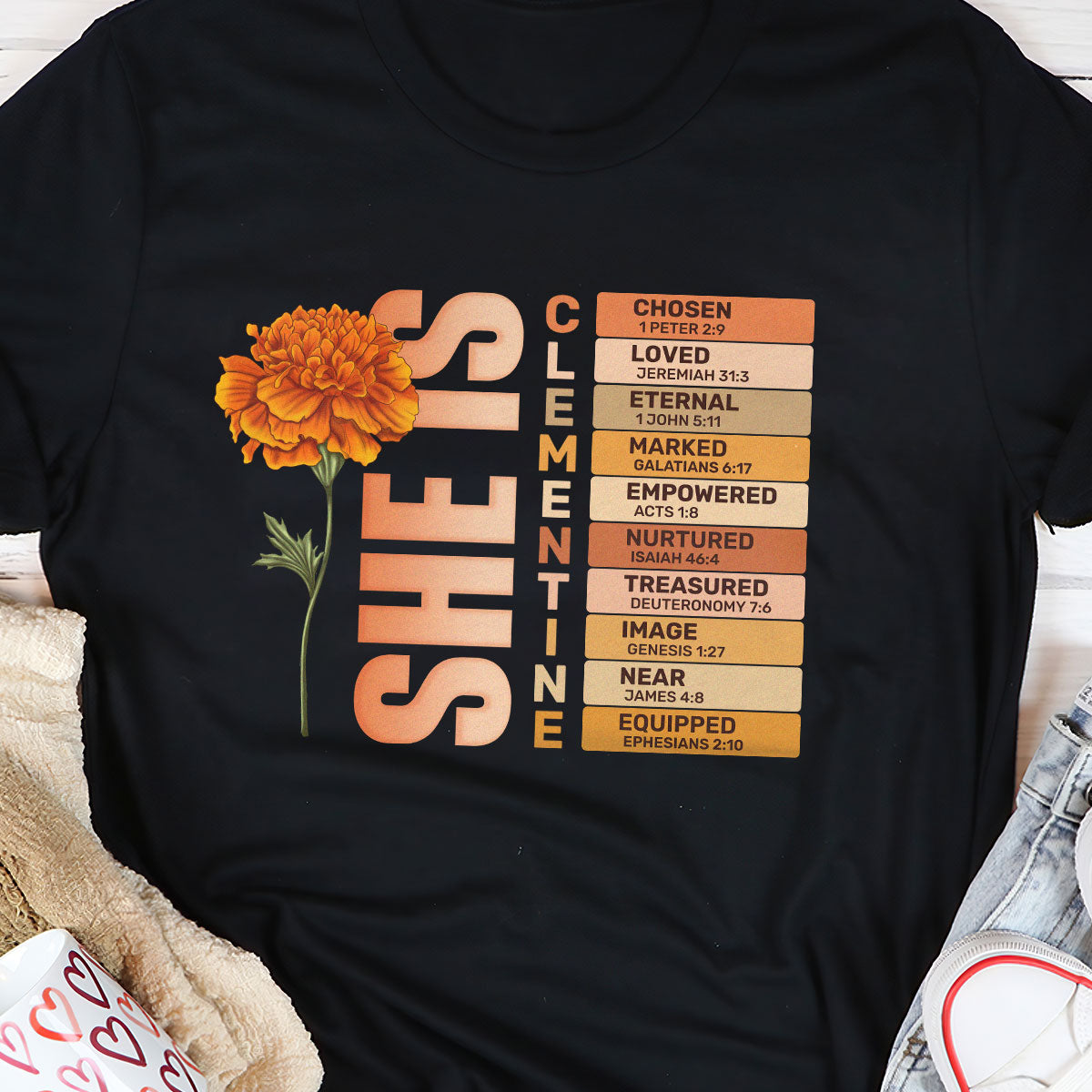 She Is | Personalized Classic Unisex T-shirt