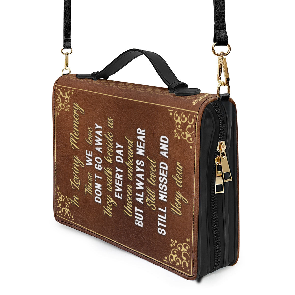 Memorial | Personalized Bible Cover JSBCPPA1349TA