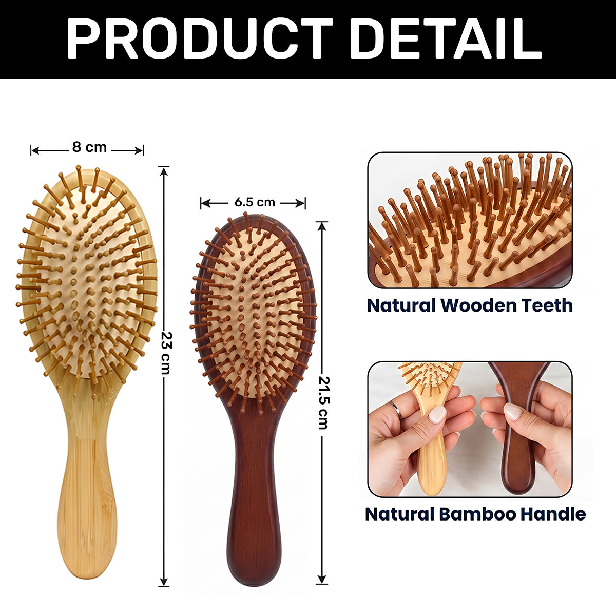 God Says I Am | Personalized Hair Brush