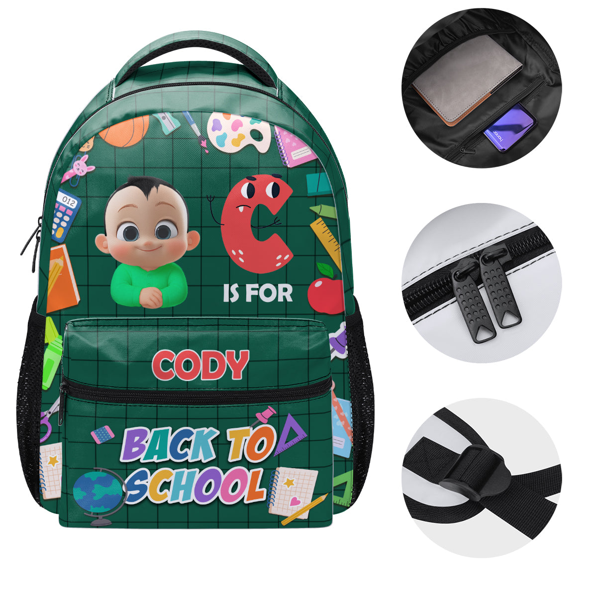Kid's Name | Personalized Backpack