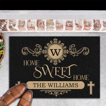 Home Sweet Home | Personalized Doormat JSDMHLPA1637TA