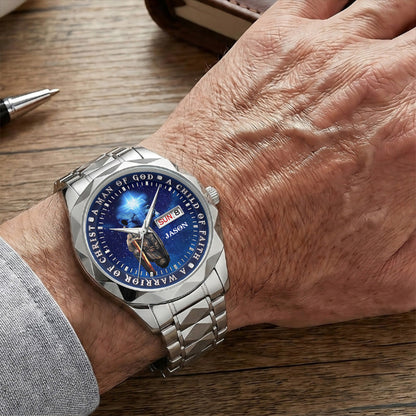 A Man Of God | Personalized Men's Wrist Watch