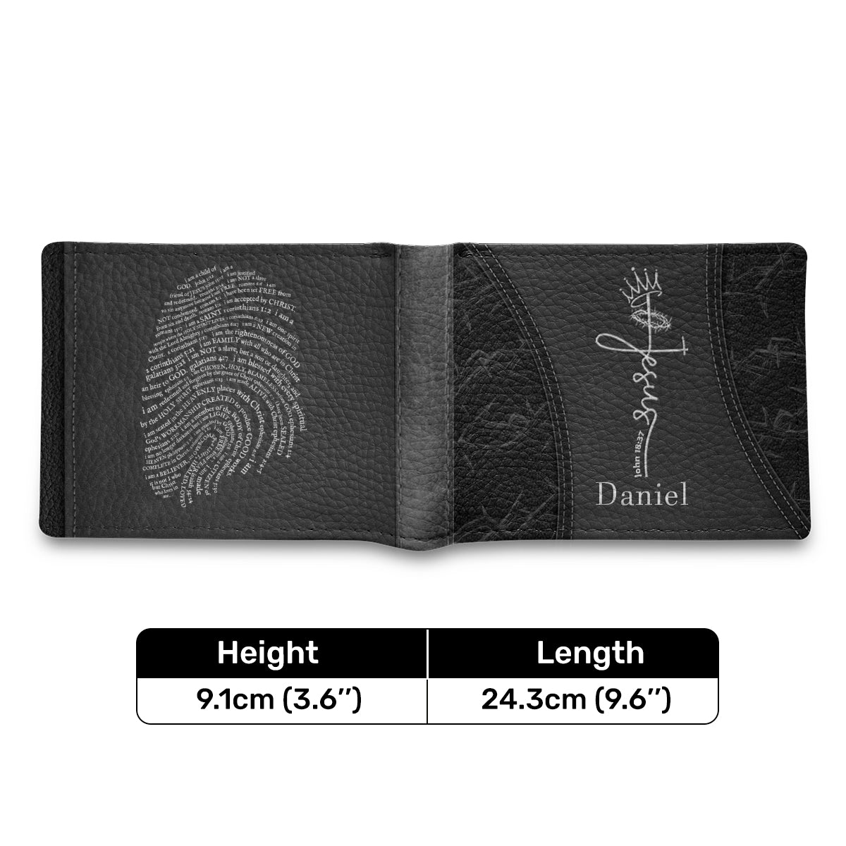 You Are King | Personalized Folded Wallet For Men