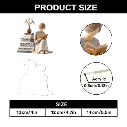 Dieu Dit Que Je Suis | Personalized 1-Layer Acrylic Ornament