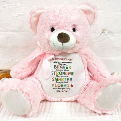 You Are Loved More Than You Know | Personalized Teddy Bear