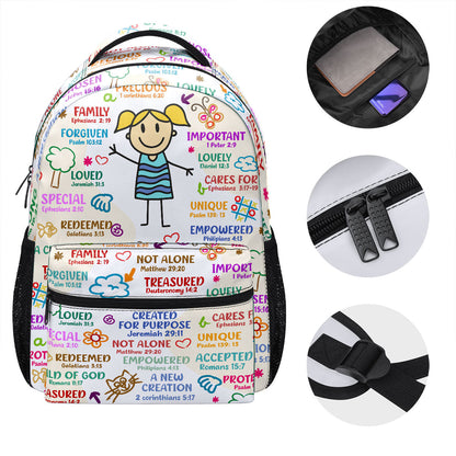 God Says I Am | Personalized Backpack JSBPPH1212L