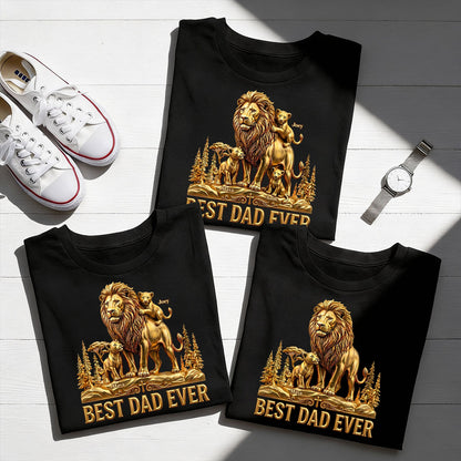 Best Dad Ever | Personalized 2D Unisex T-shirt