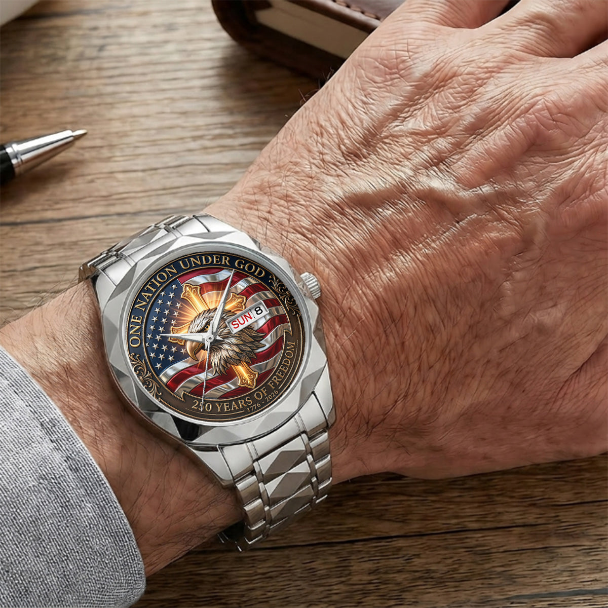 One Nation Under God |  Men's Wrist Watch