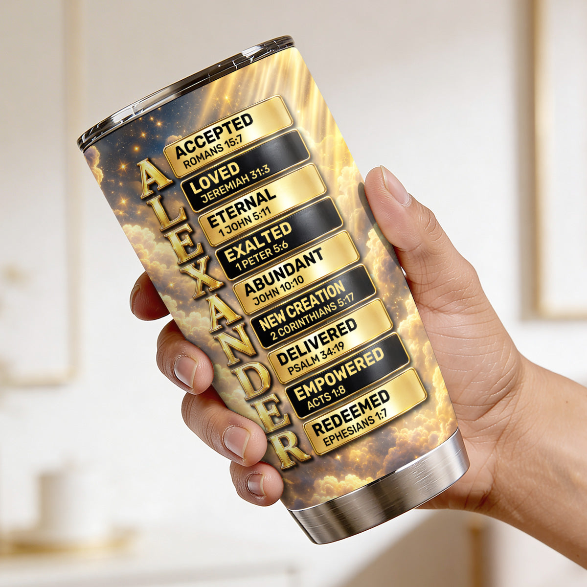 There Is No Greater Gift Than This | Personalized Stainless Steel Tumbler