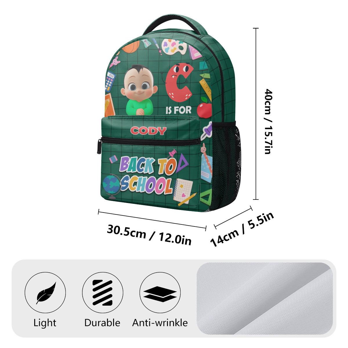 Kid's Name | Personalized Backpack