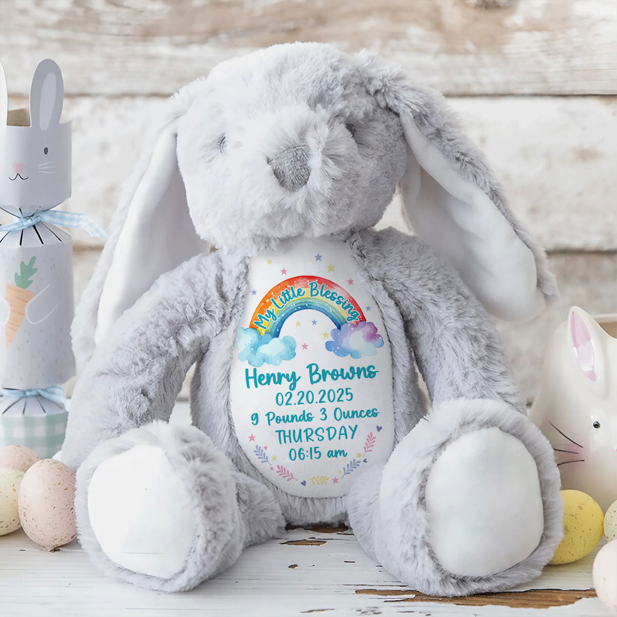 My Little Blessing | Personalized Stuffed Bunny